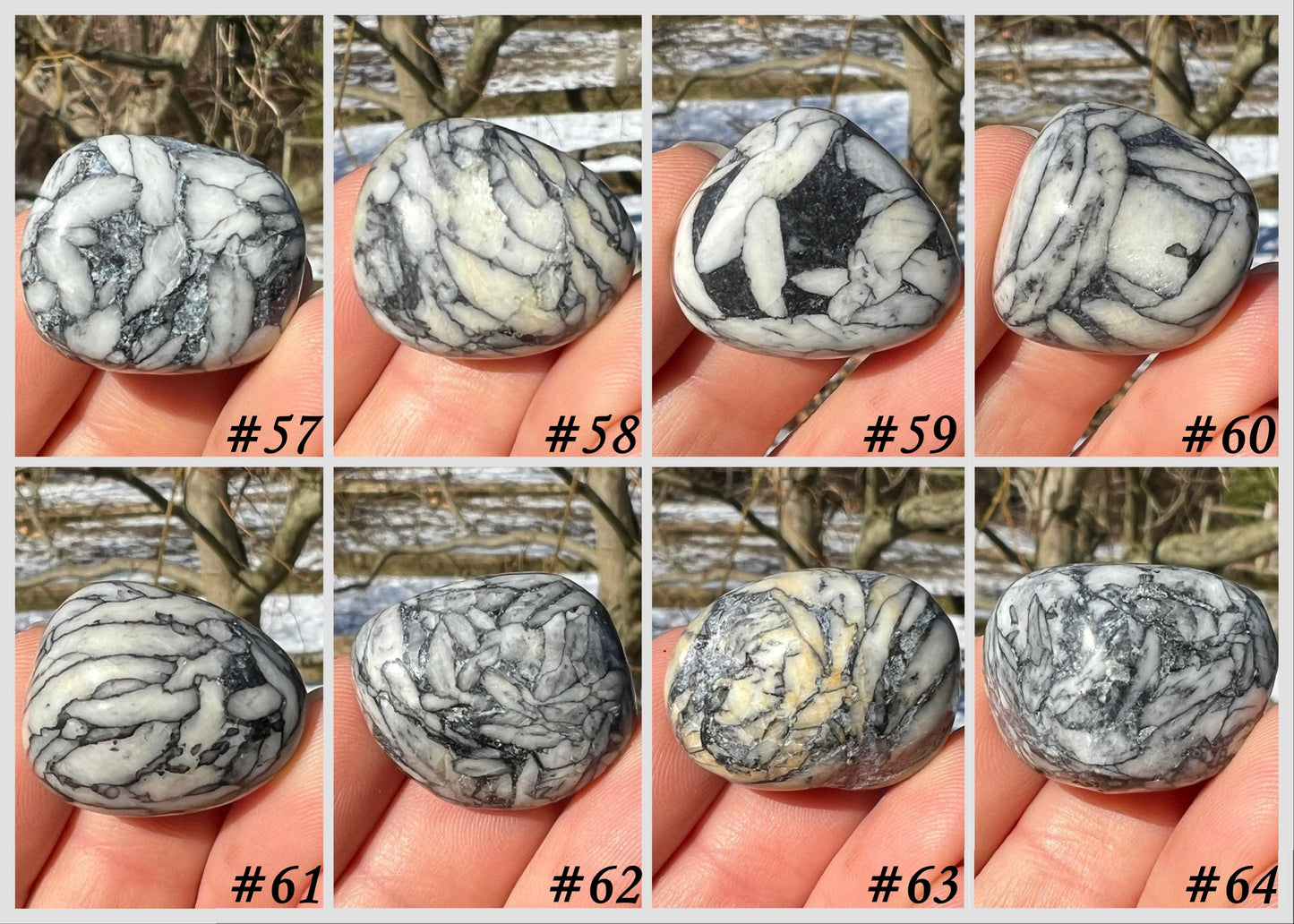 Pinolith Tumbled Stones - Gem Realm