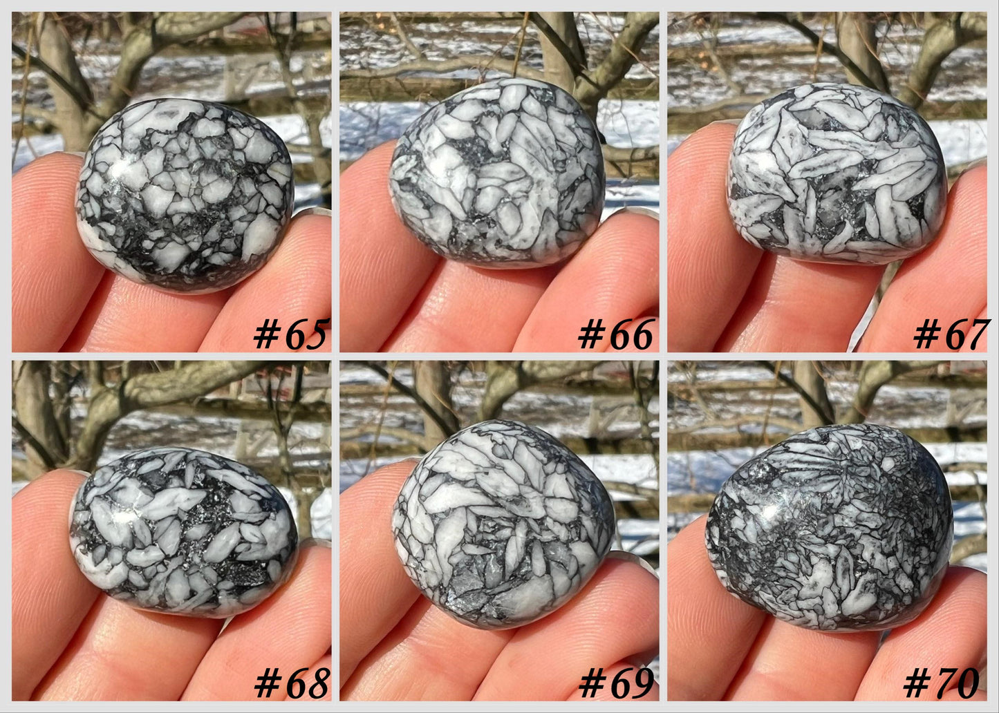Pinolith Tumbled Stones - Gem Realm