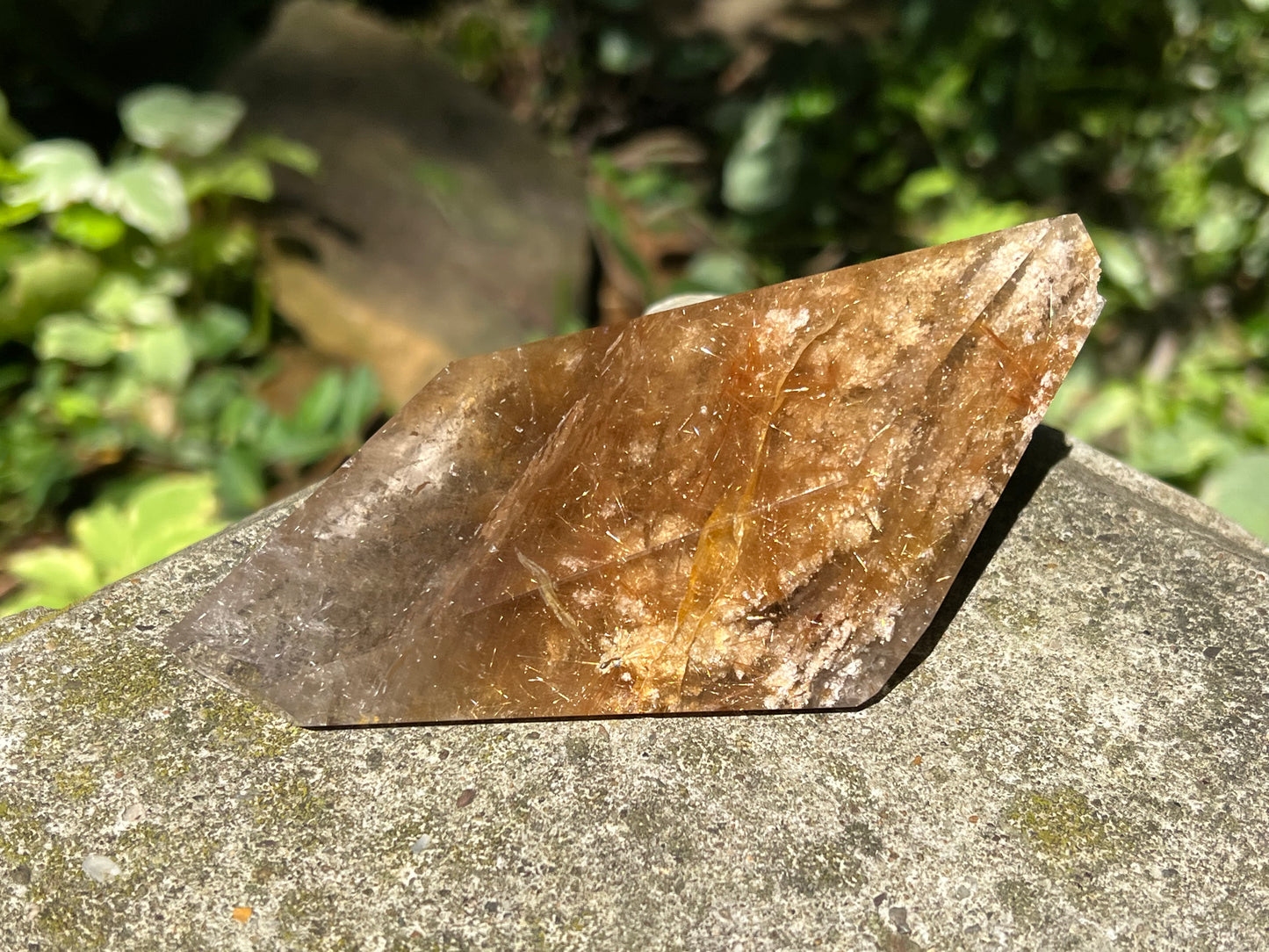 Rutilated Quartz Double-Terminated Freeform