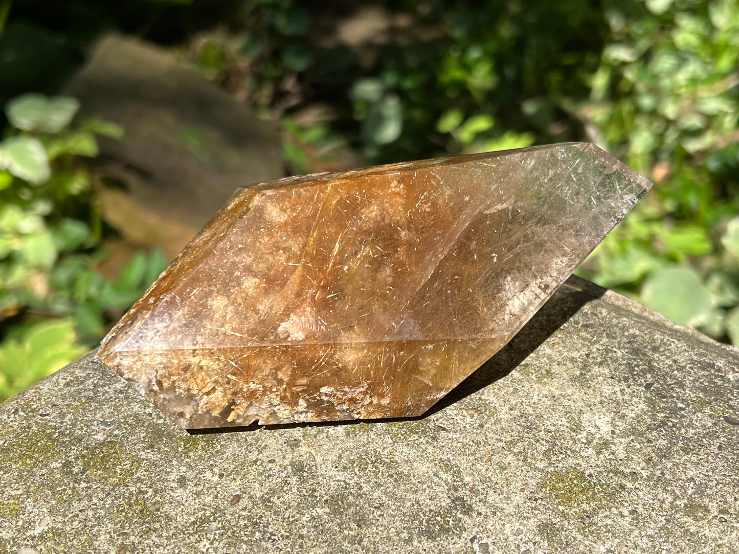 Rutilated Quartz Double-Terminated Freeform