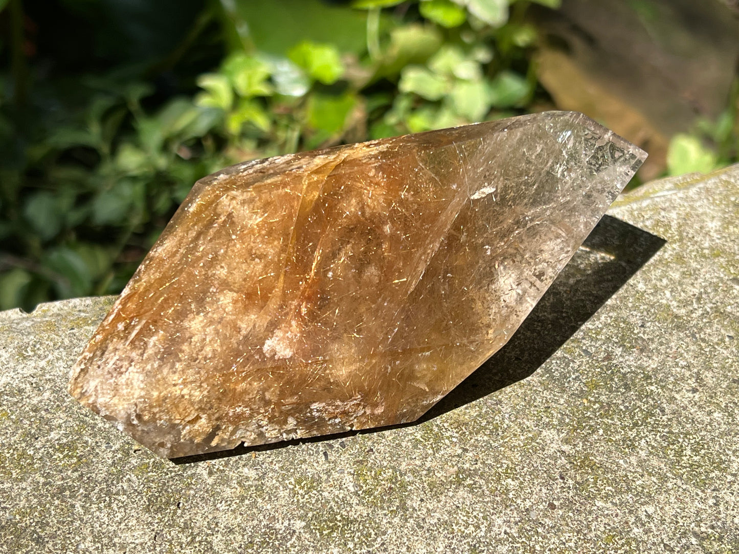 Rutilated Quartz Double-Terminated Freeform