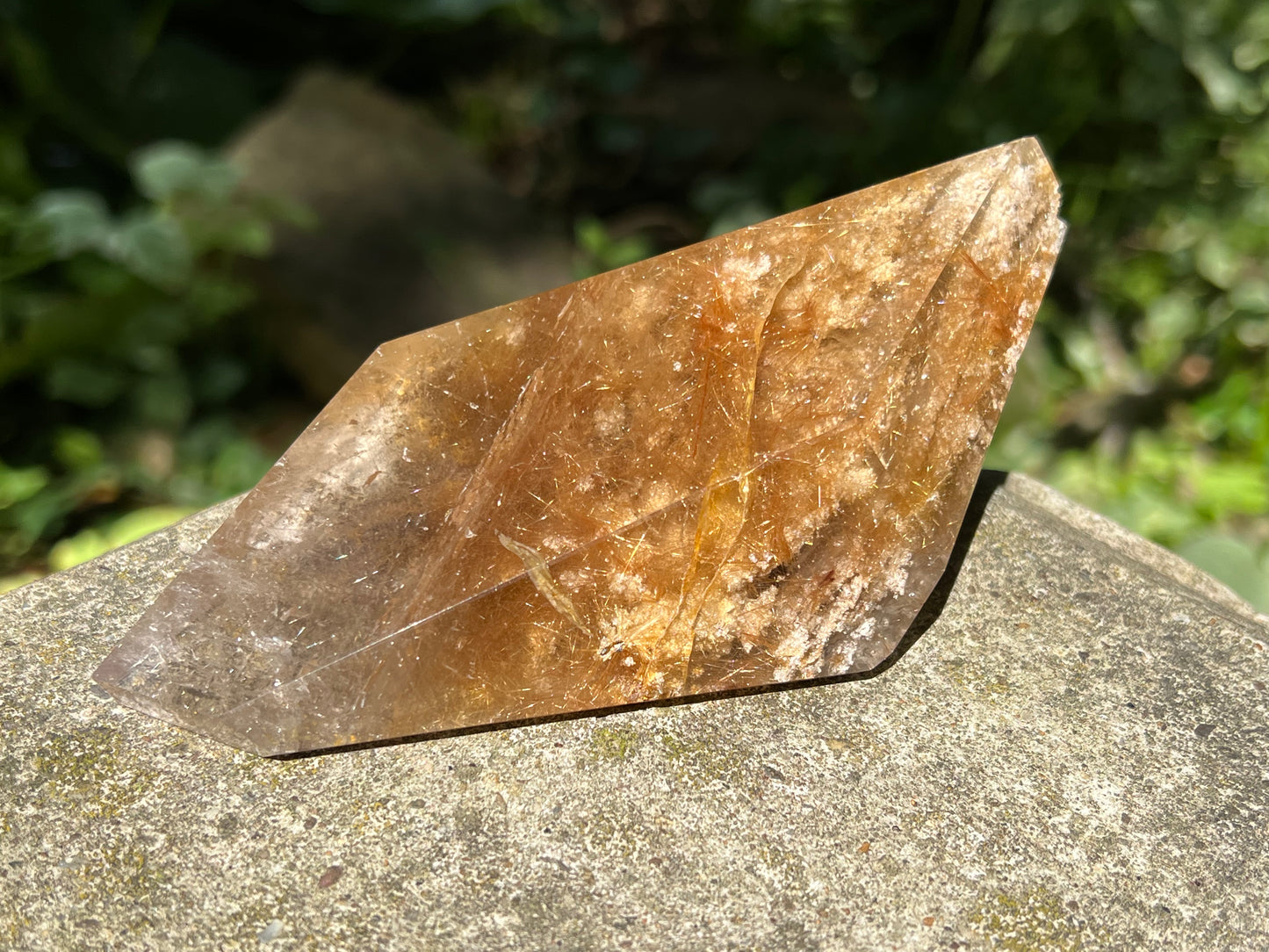 Rutilated Quartz Double-Terminated Freeform