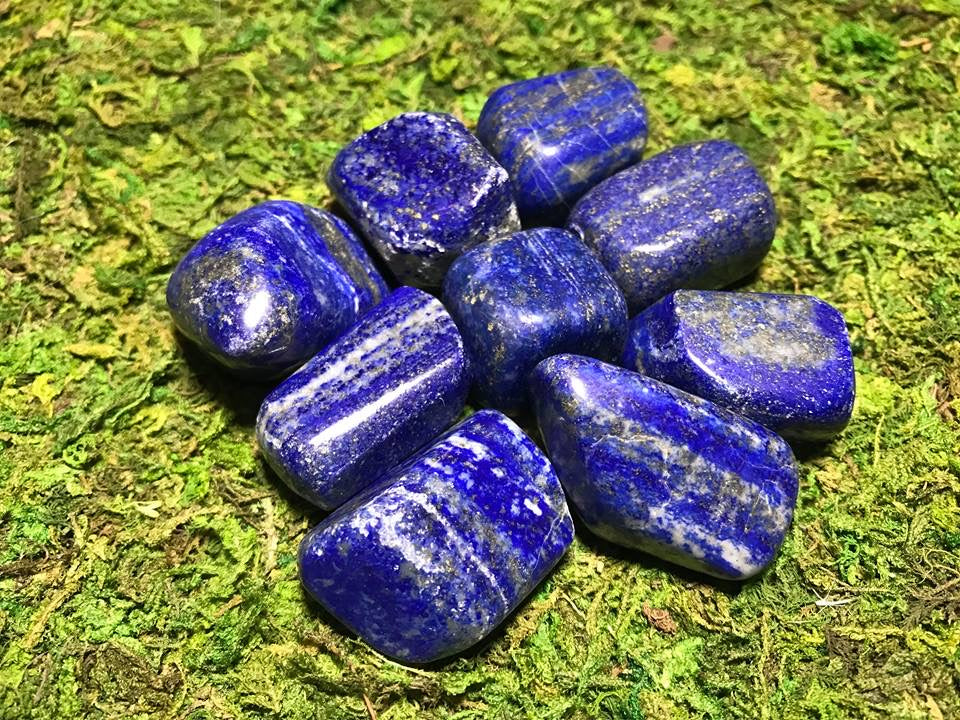 Lapis Lazuli ~ Tumbled Stones ~ Custom Listing for Amy Y.