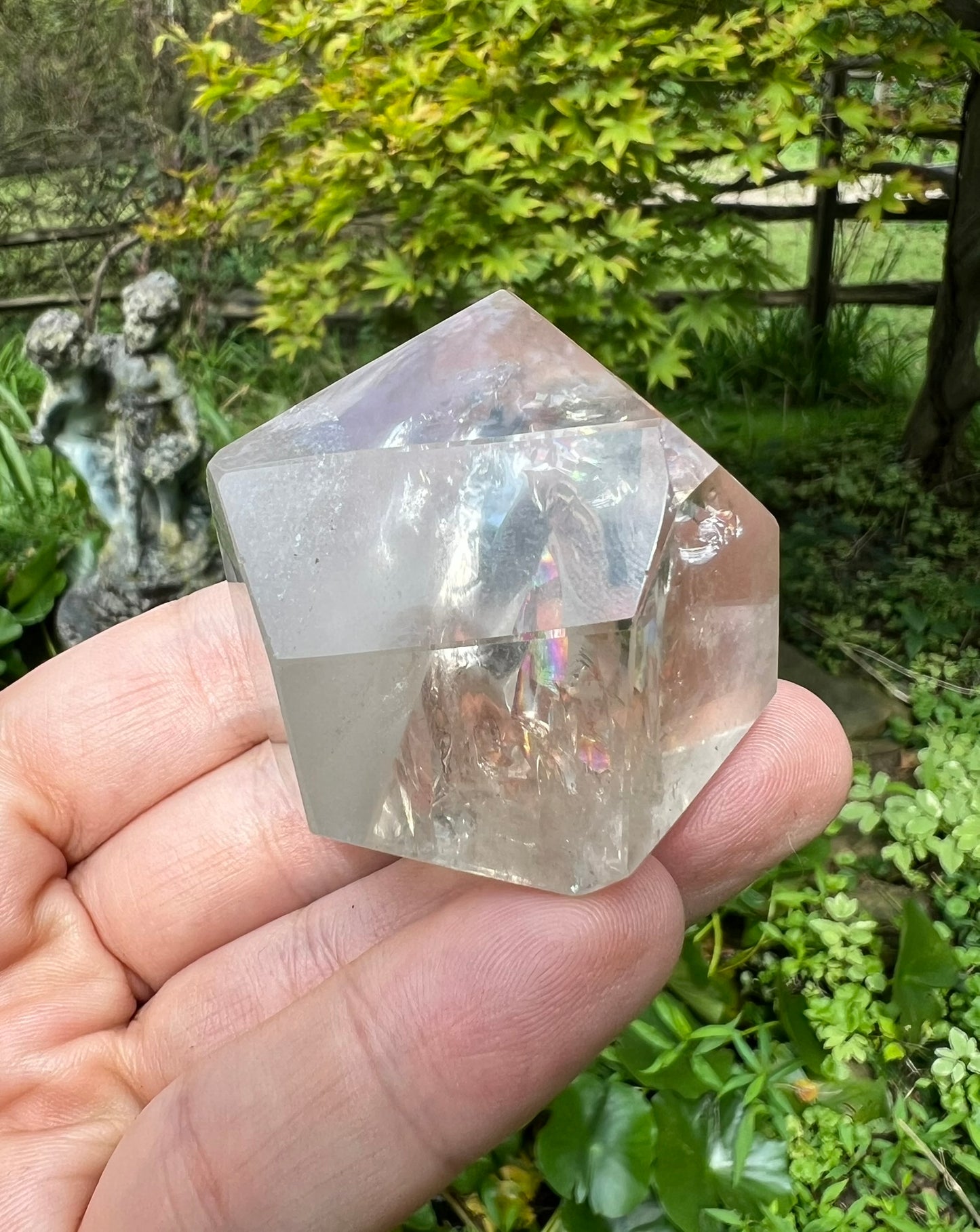 Smoky Phantom Quartz Freeform ~ Brazil