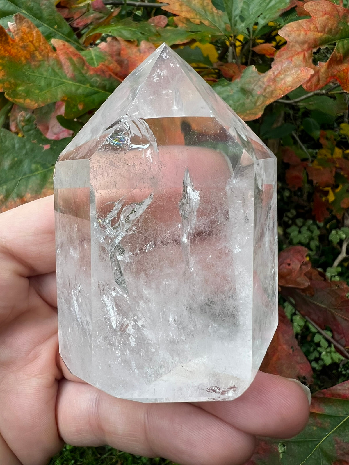 Clear Quartz Tower