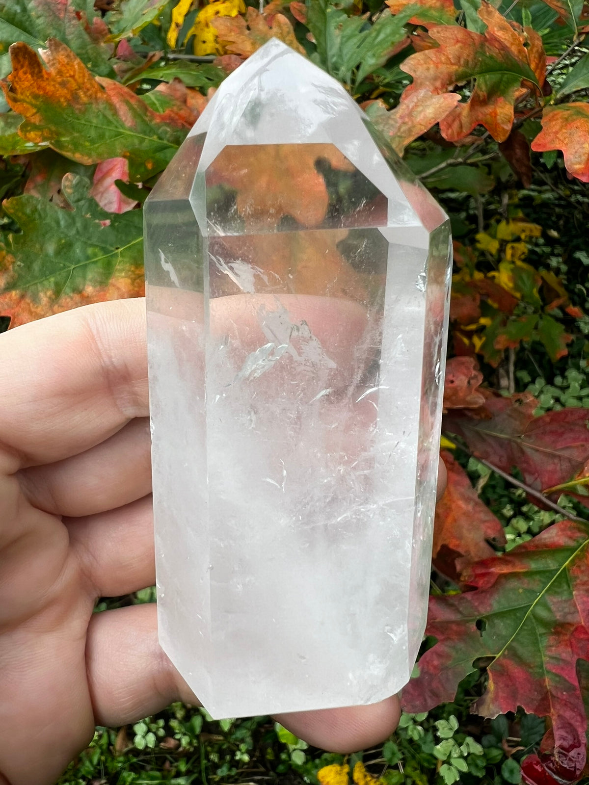 Clear Quartz Tower