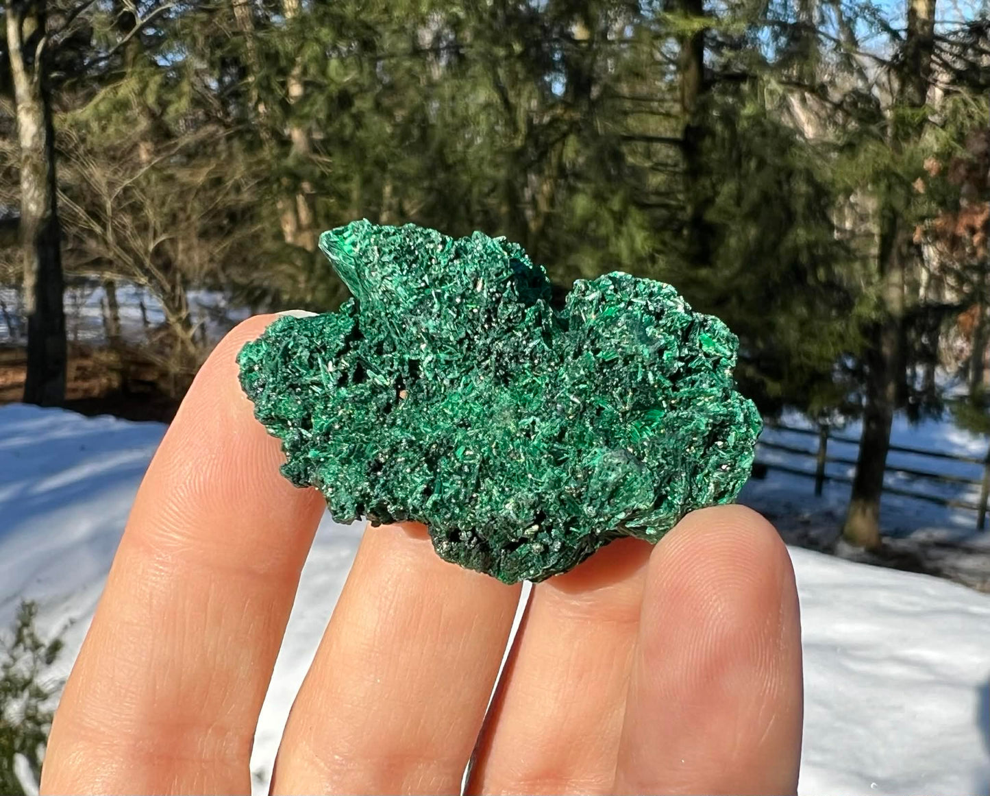 Silk Malachite Specimen #1