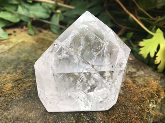 Fire & Ice Quartz Tower ~ Large