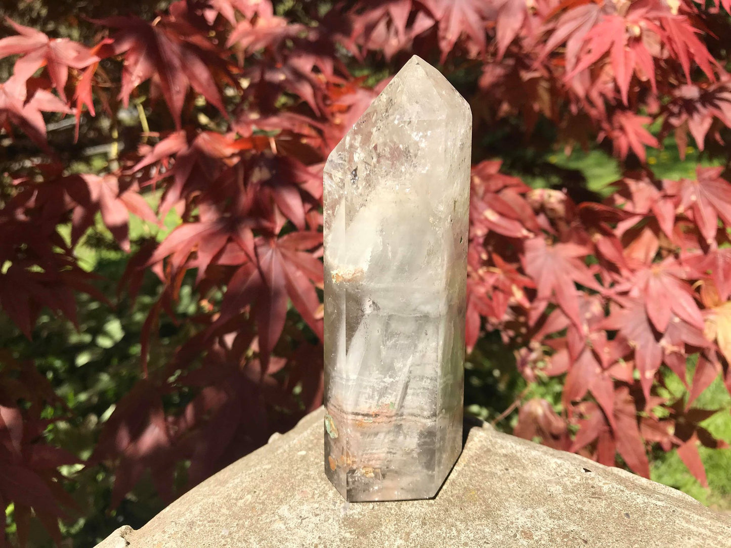 Garden Quartz Tower ~ Large - Gem Realm