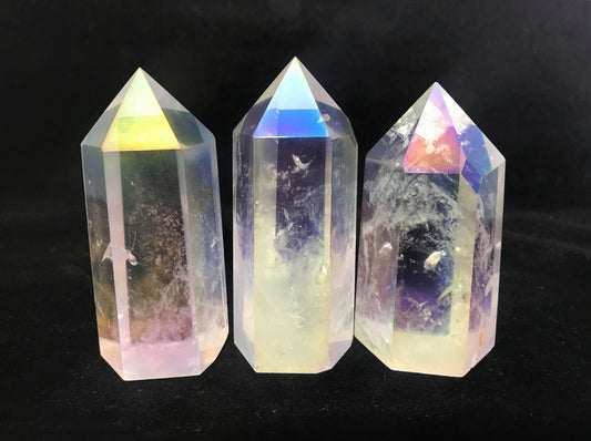 Angel Aura Quartz Towers ~ Medium ~ Large