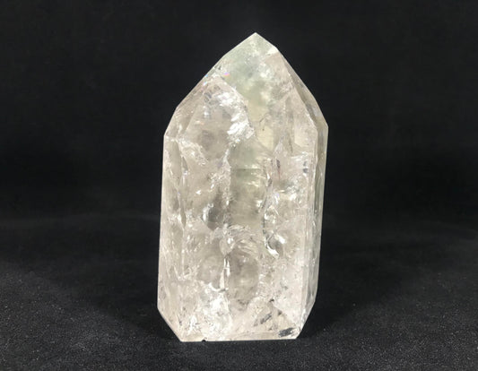 Fire & Ice Quartz Tower ~ Included ~ Large ~ Brazil