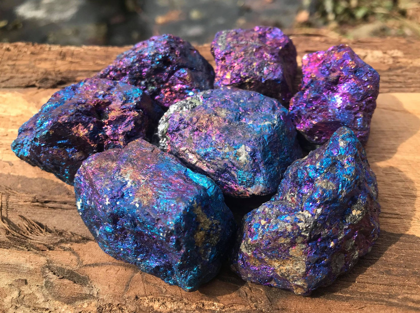 Chalcopyrite ~ Peacock Ore ~ Specimen