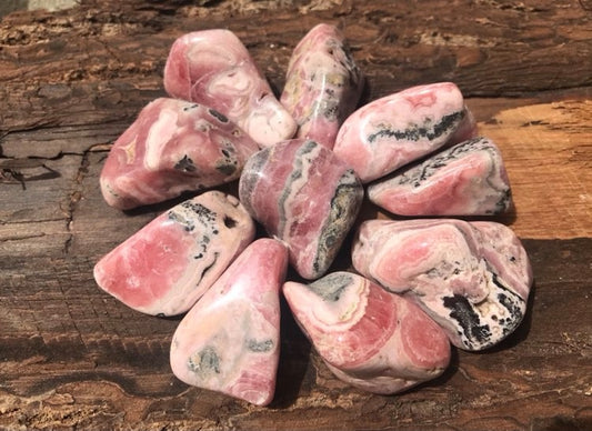 Rhodochrosite Tumbled Stones