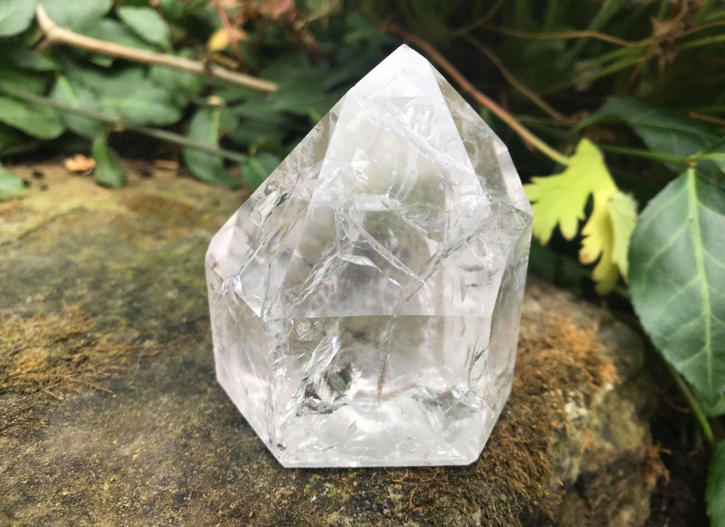 Fire & Ice Quartz Tower ~ Large