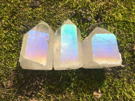 Angel Aura Quartz Point Towers ~ Large