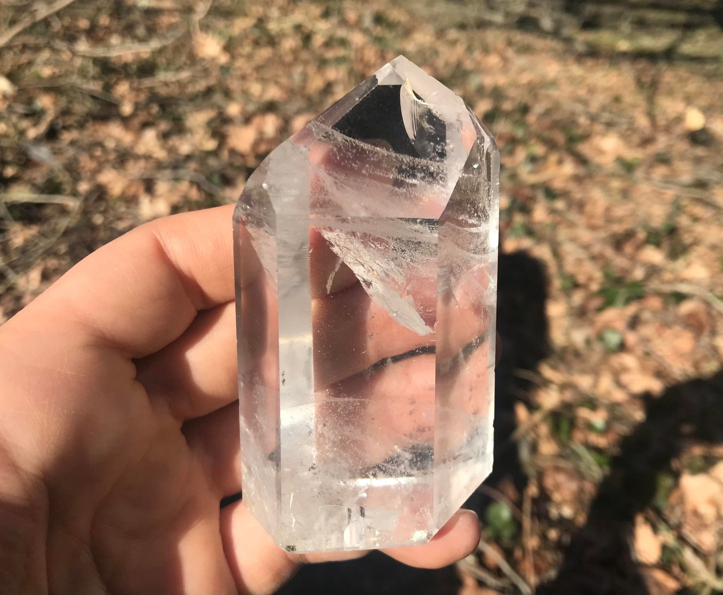 Quartz Crystal Tower ~ Large ~ AA grade