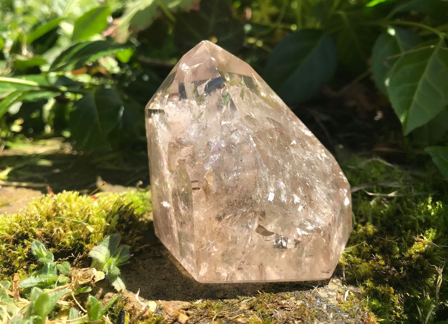 Garden Quartz Tower ~ Smoky - Gem Realm