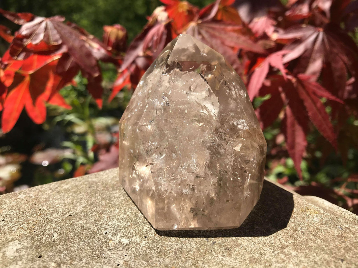 Garden Quartz Tower ~ Smoky - Gem Realm