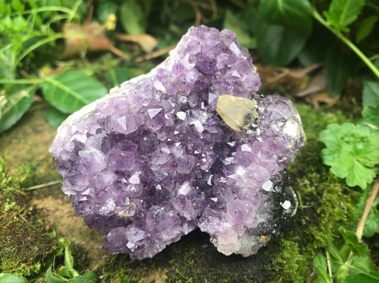 Amethyst with Calcite Specimen ~ Uruguay - Gem Realm
