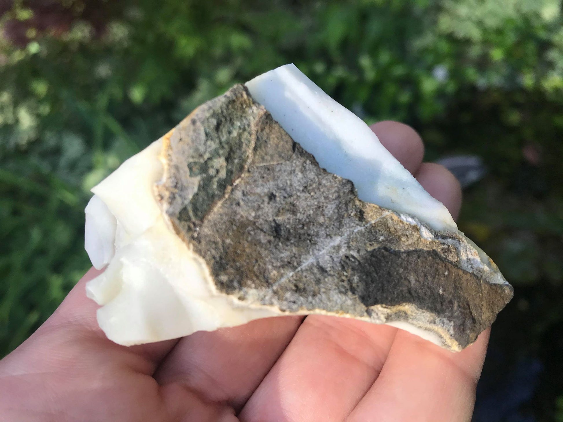 Amethyst with Calcite Specimen ~ Uruguay - Gem Realm
