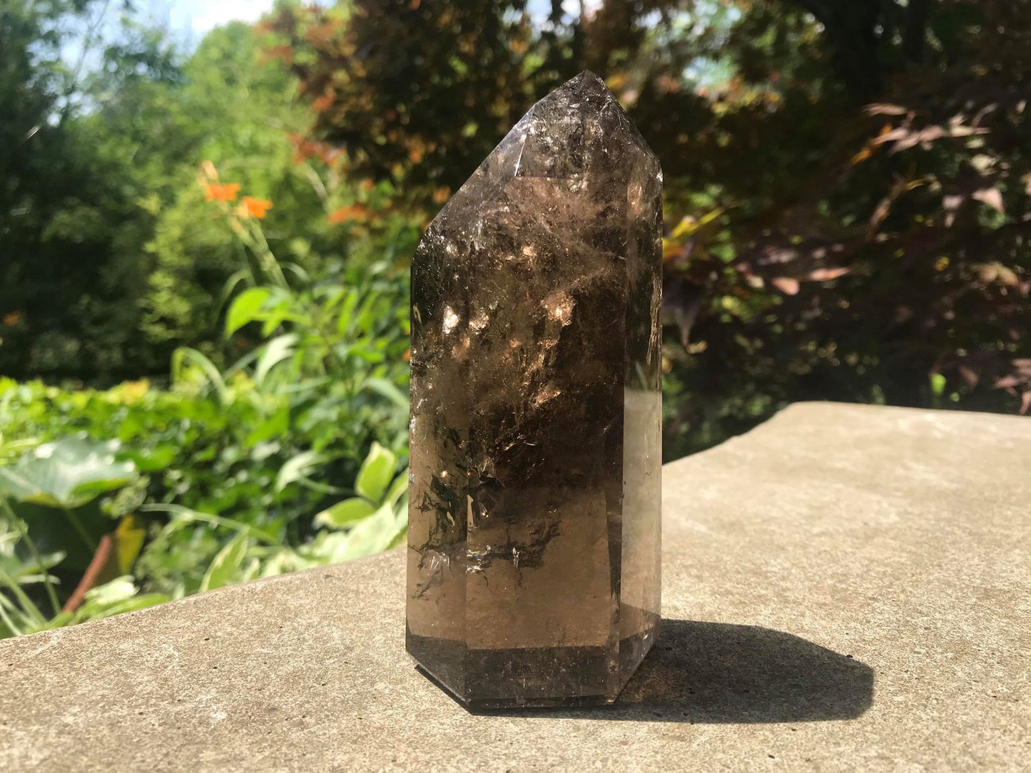 Smoky Quartz Tower ~ Large - Gem Realm