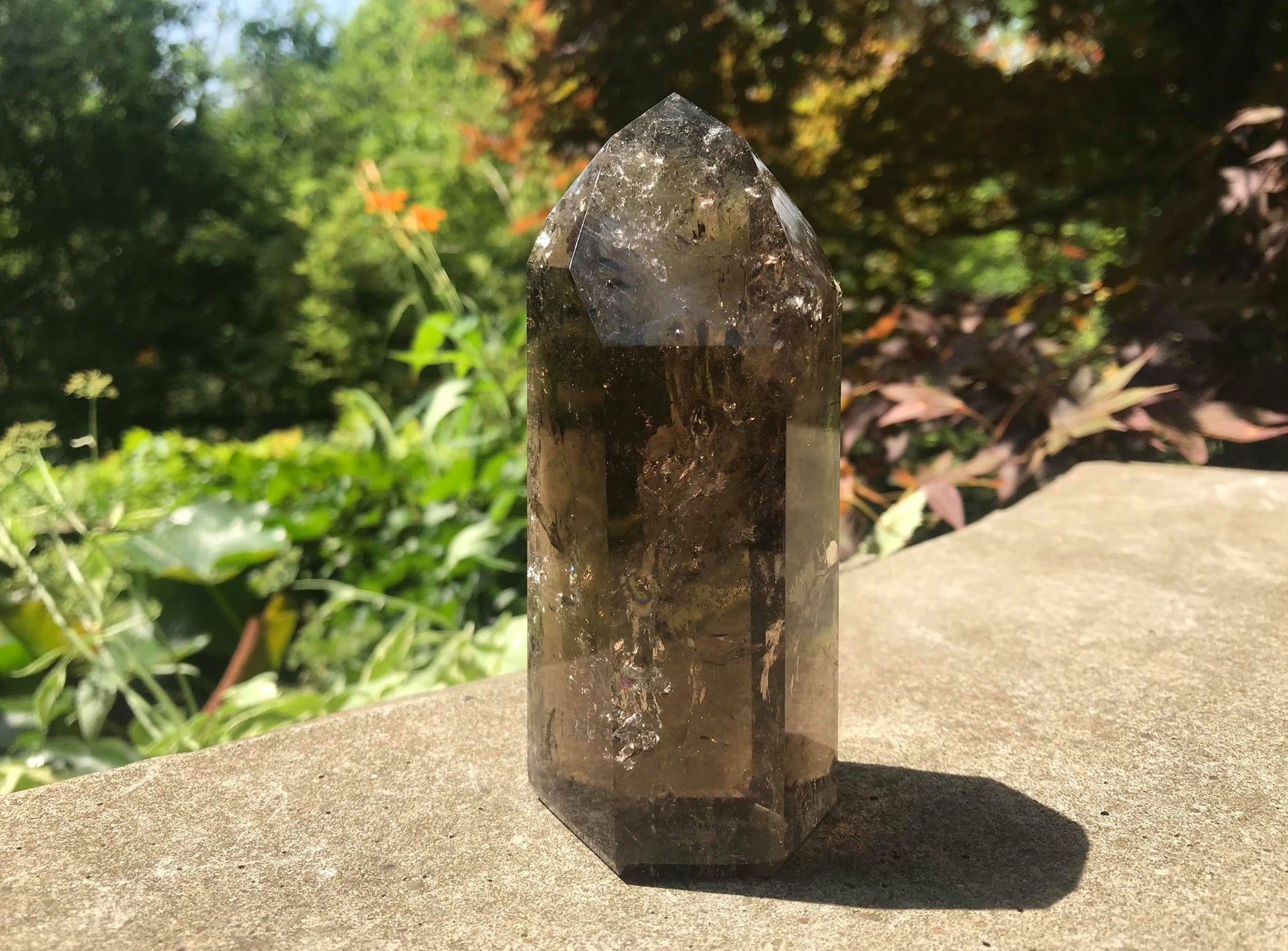 Smoky Quartz Tower ~ Large - Gem Realm
