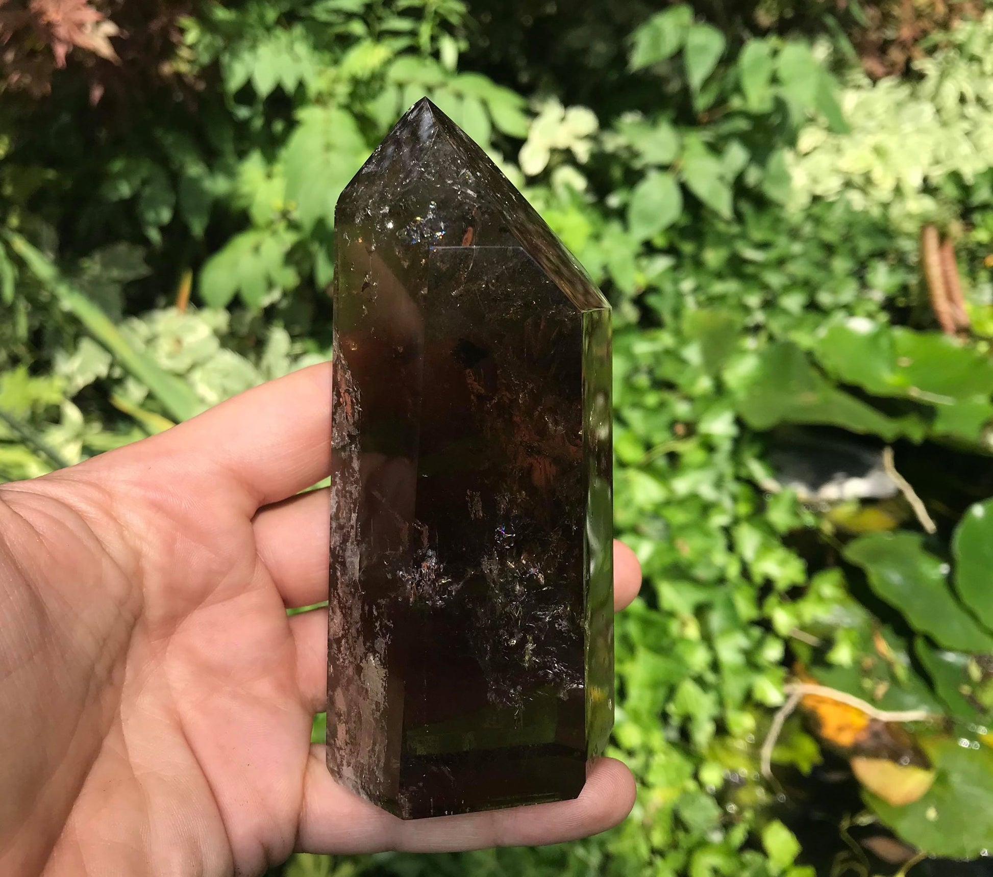 Smoky Quartz Tower ~ Large - Gem Realm