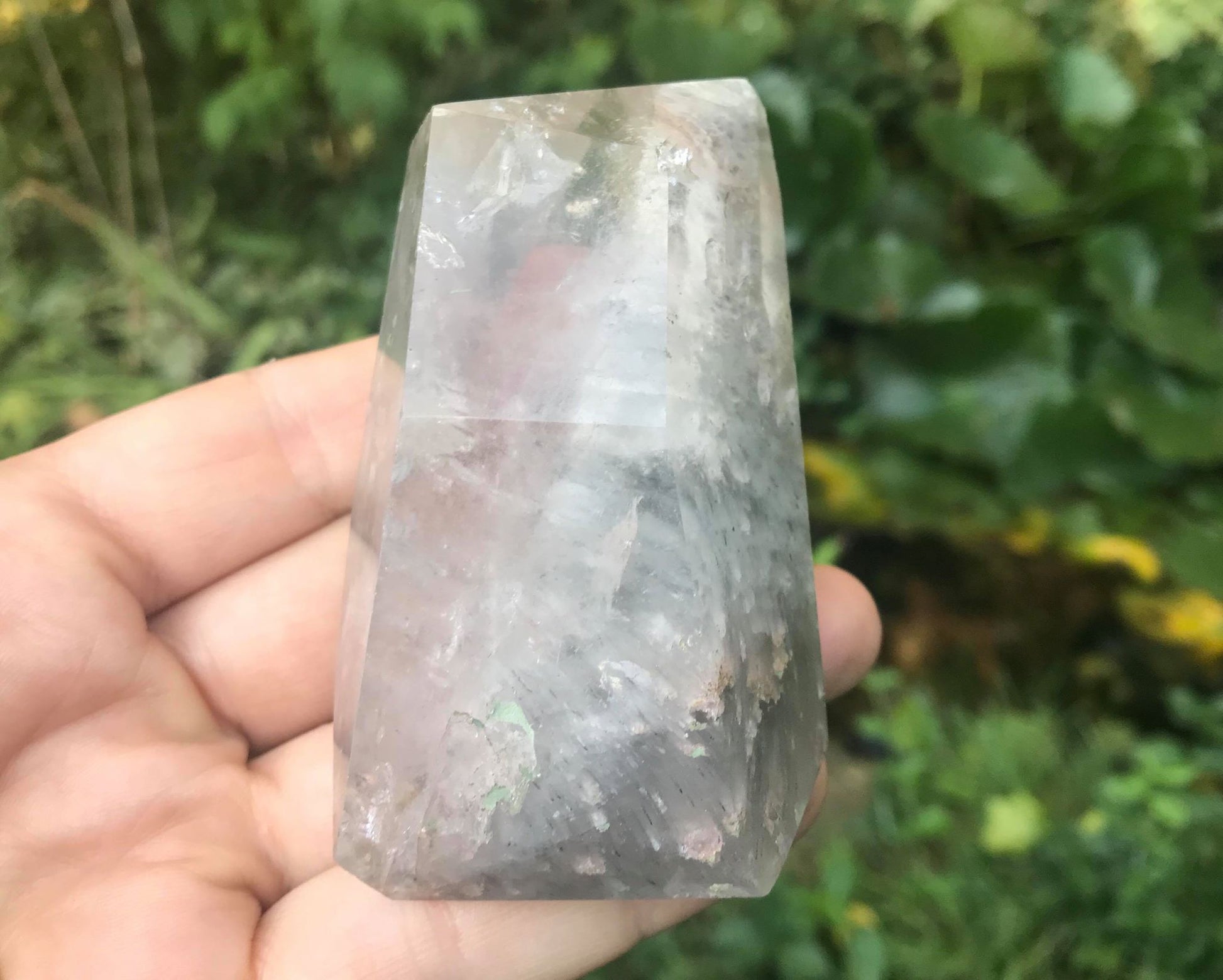 Garden Quartz Freeform Tower - Gem Realm