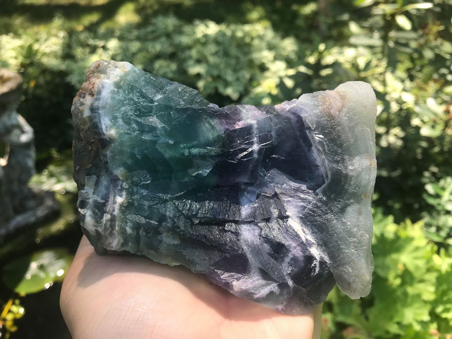 Rainbow Fluorite Specimen - Gem Realm
