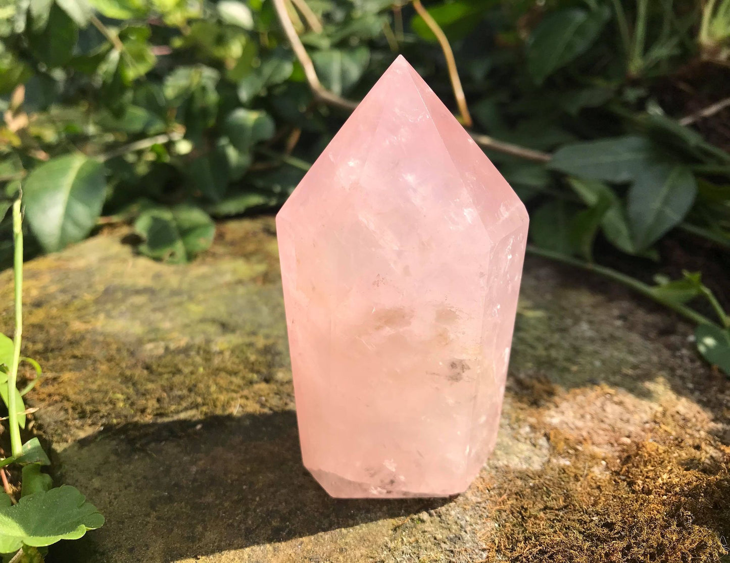 Rose Quartz Tower ~ Large