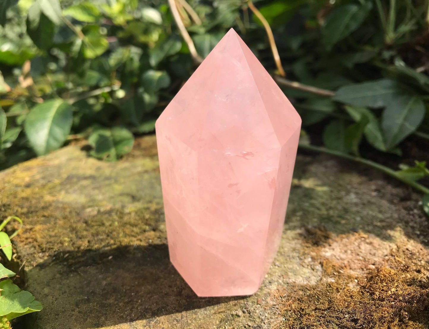 Rose Quartz Tower ~ Large