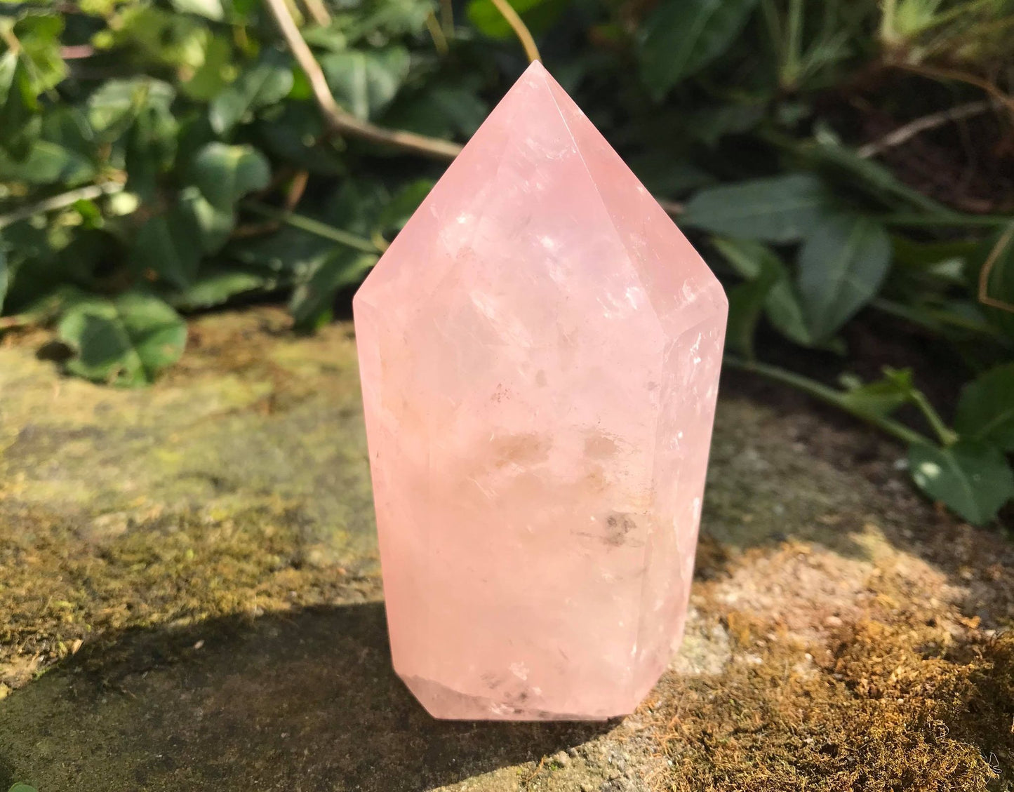Rose Quartz Tower ~ Large