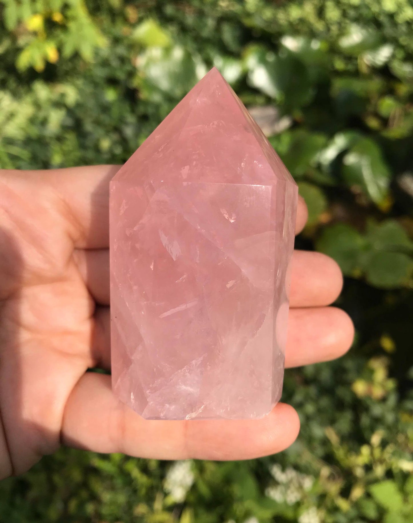 Rose Quartz Tower ~ Large