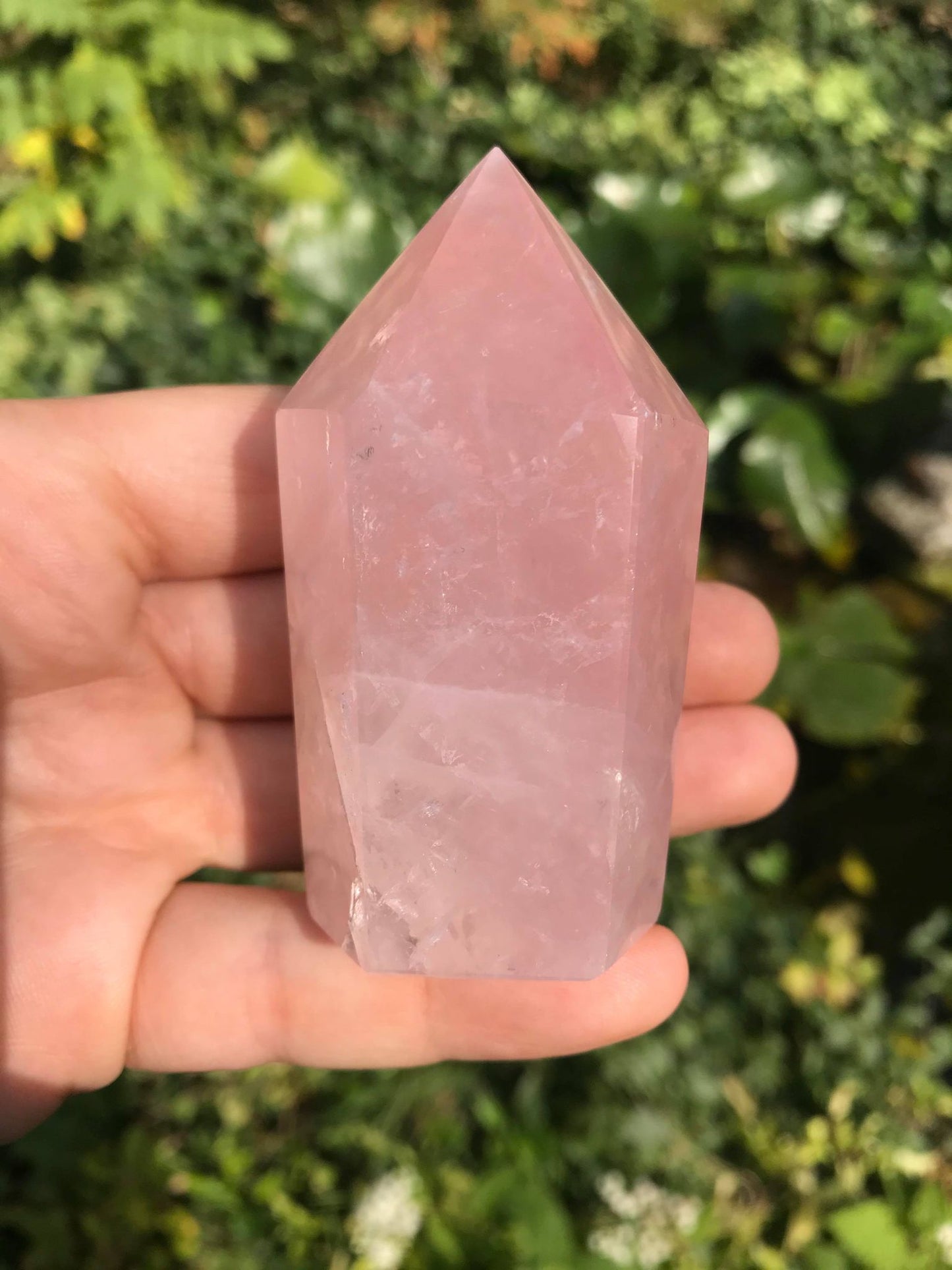 Rose Quartz Tower ~ Large