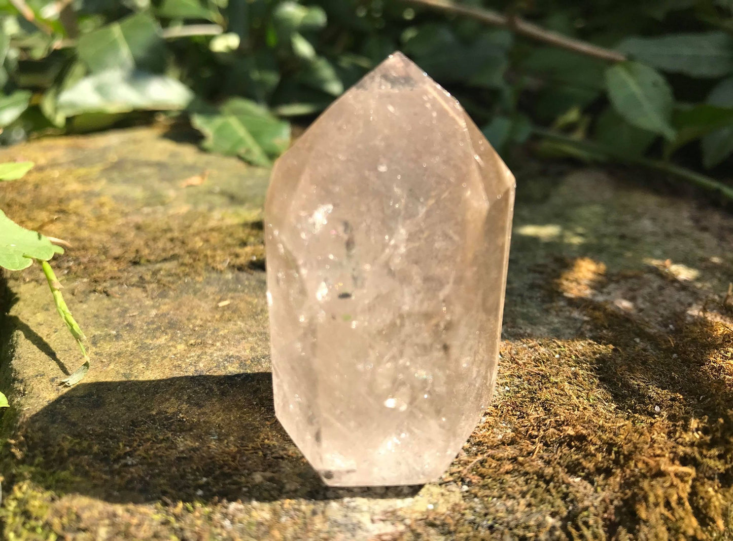 Smoky Garden Quartz Tower