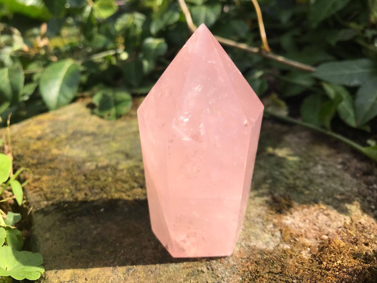 Rose Quartz Tower ~ Large