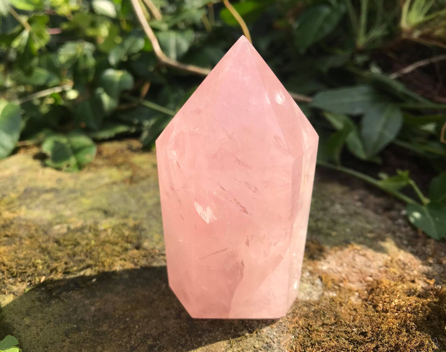 Rose Quartz Tower ~ Large