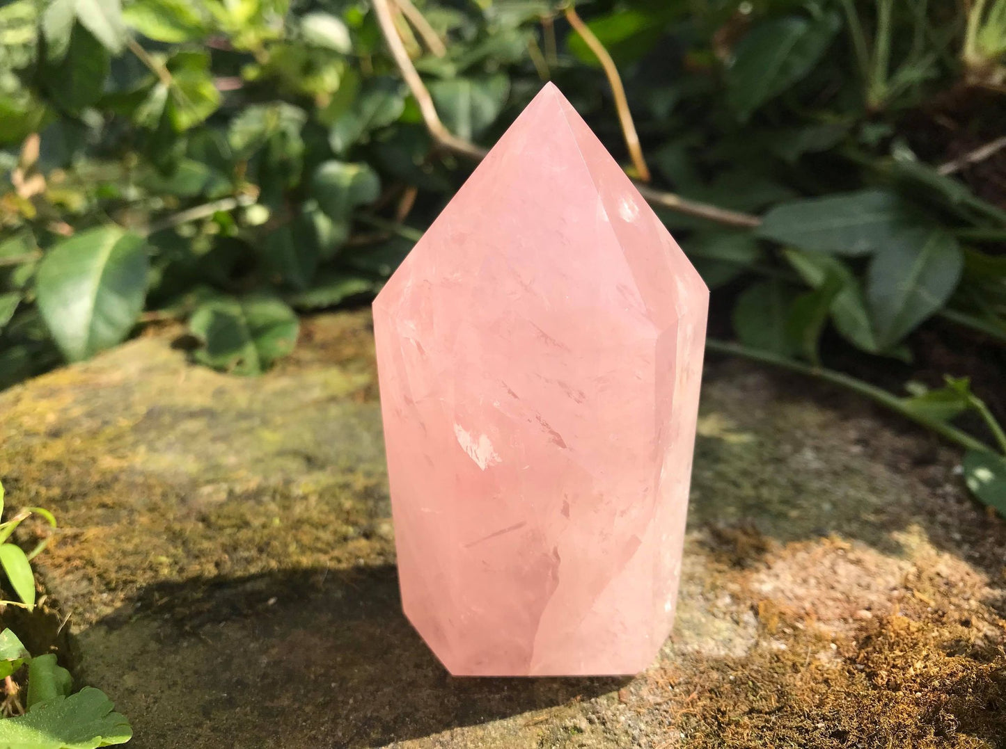Rose Quartz Tower ~ Large