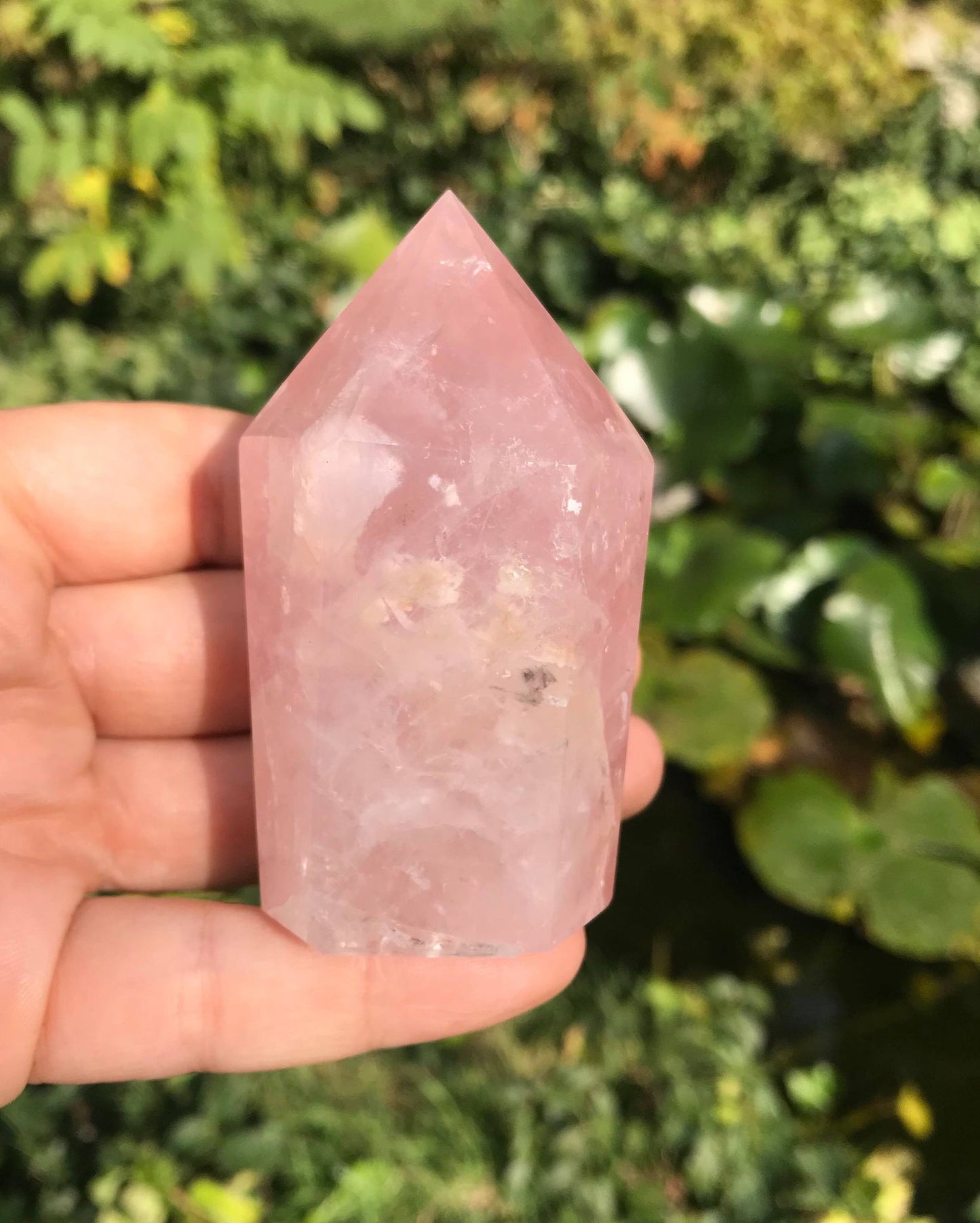 Rose Quartz Tower ~ Large