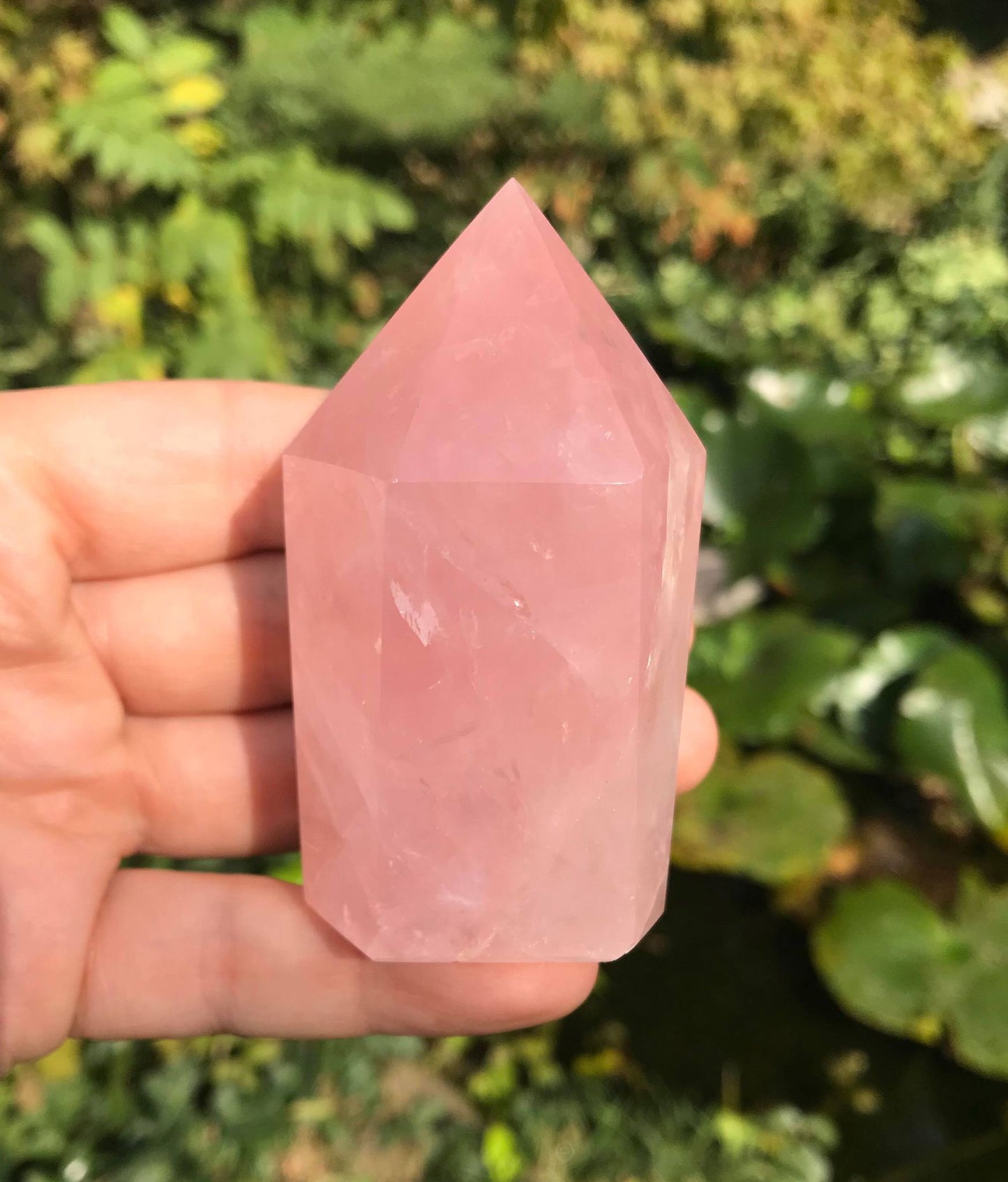 Rose Quartz Tower ~ Large