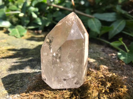 Smoky Garden Quartz Tower