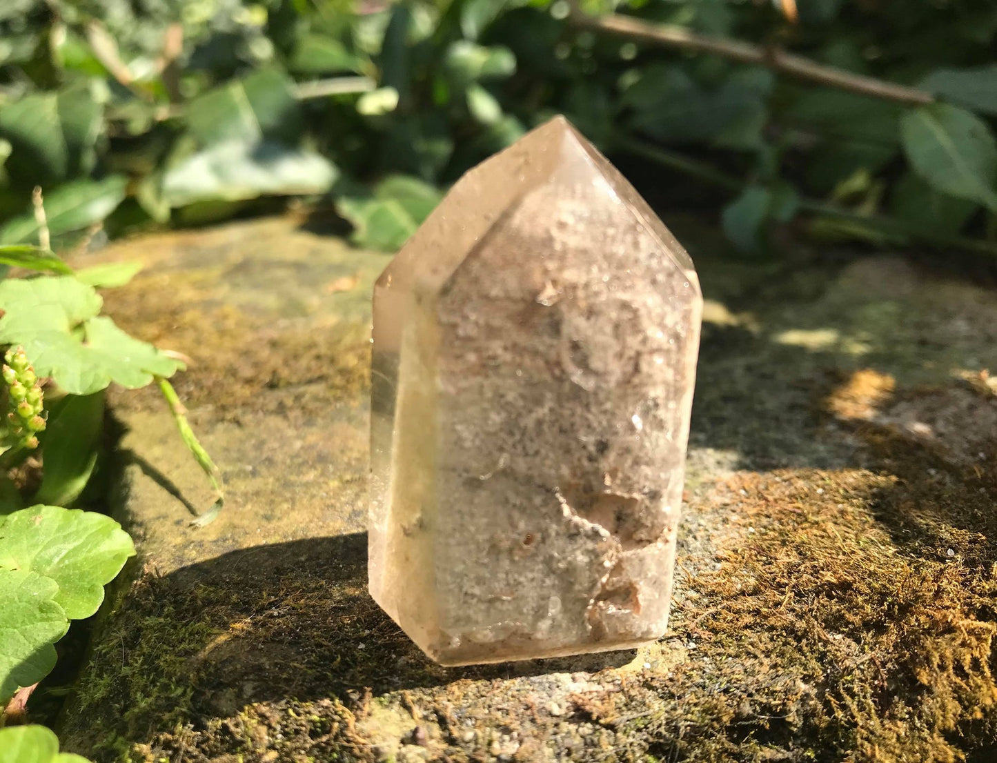 Smoky Garden Quartz Tower