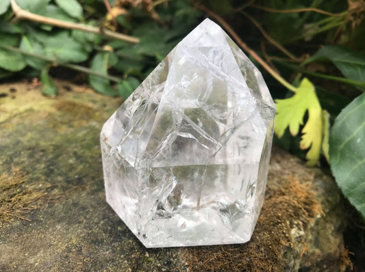 Fire & Ice Quartz Tower ~ Large