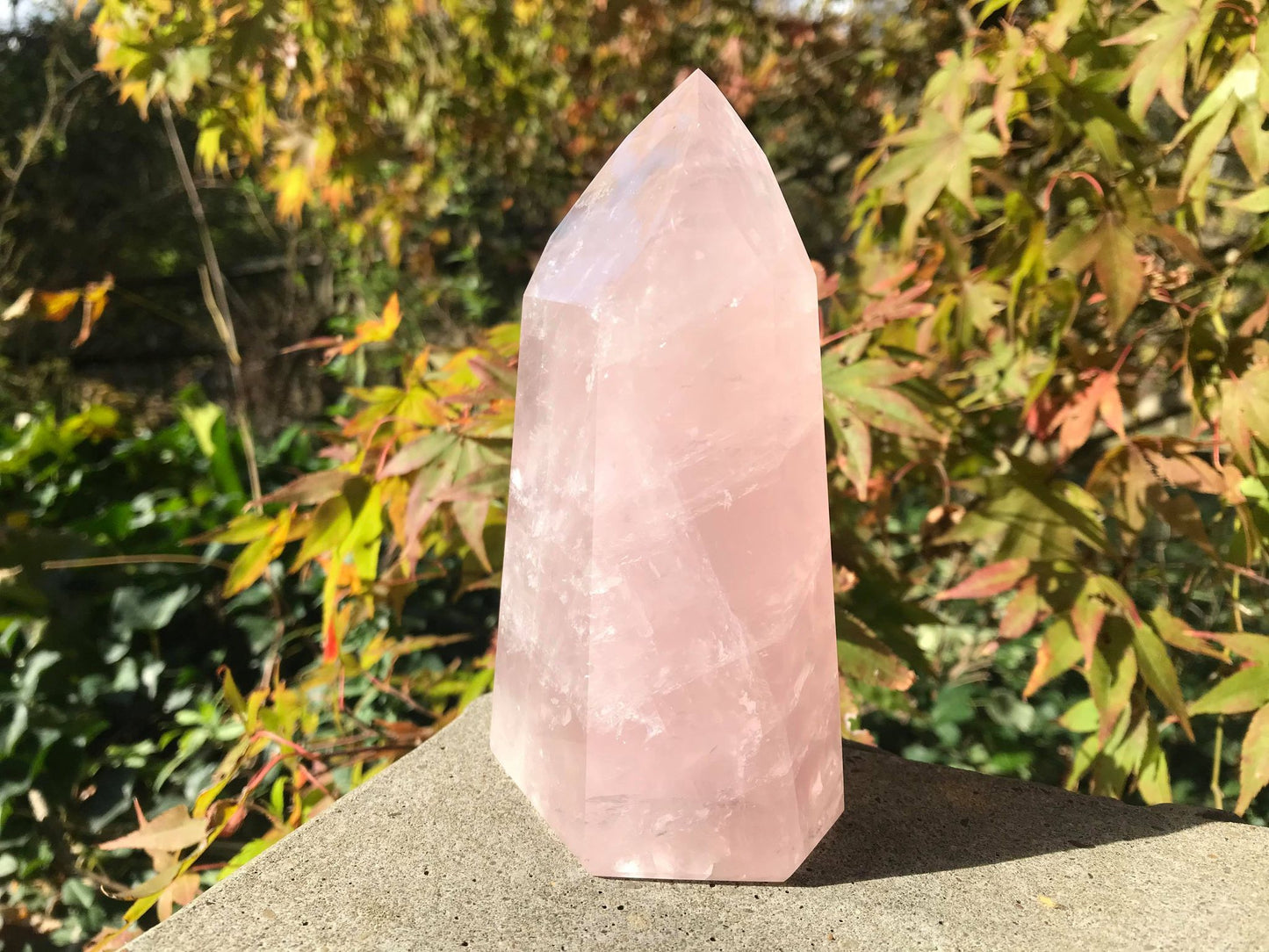 Rose Quartz Tower ~ Large
