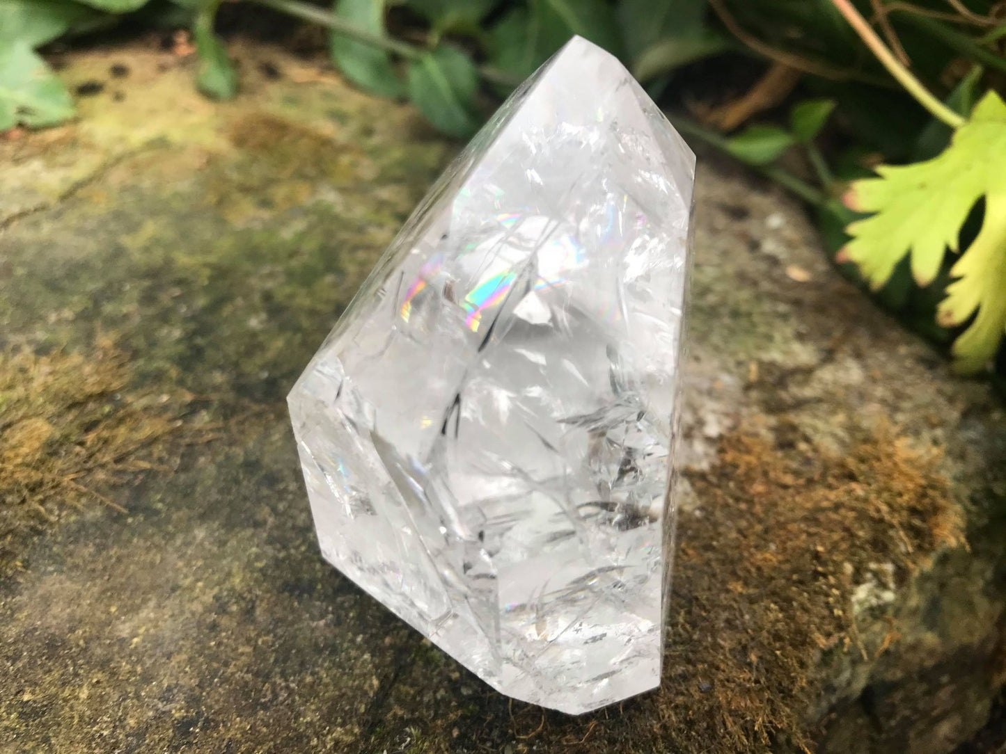 Fire & Ice Quartz Tower ~ Large