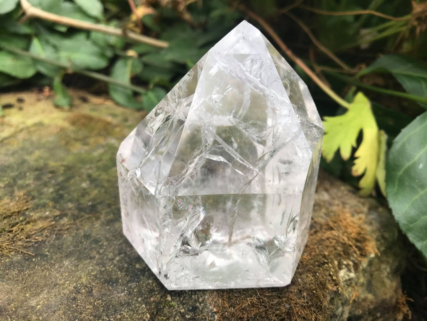 Fire & Ice Quartz Tower ~ Large