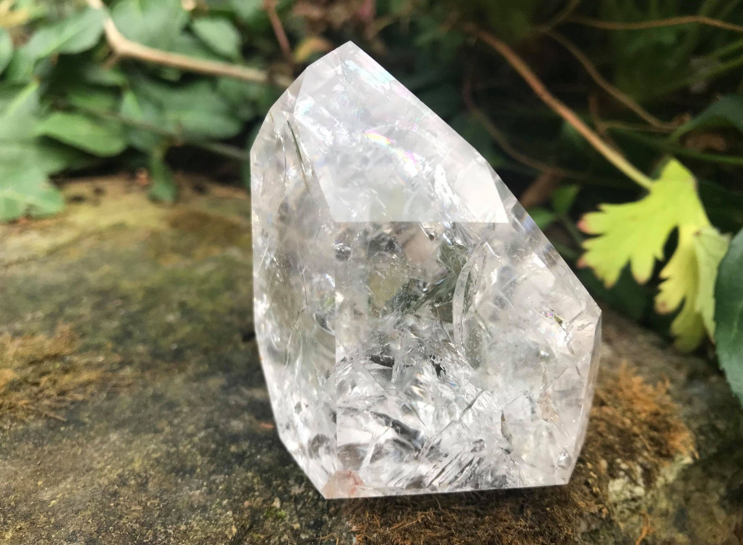 Fire & Ice Quartz Tower ~ Large