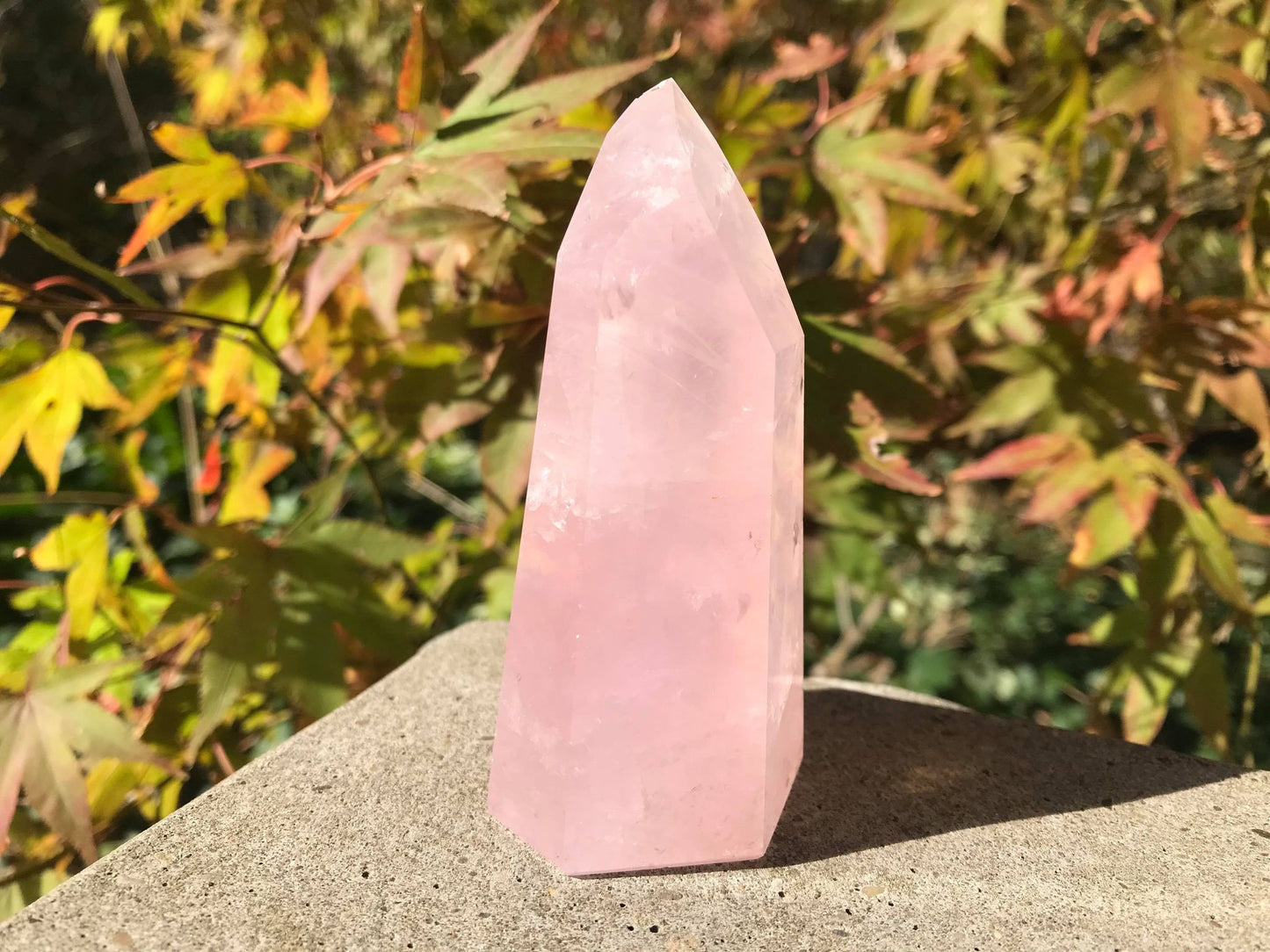 Rose Quartz Tower ~ Large