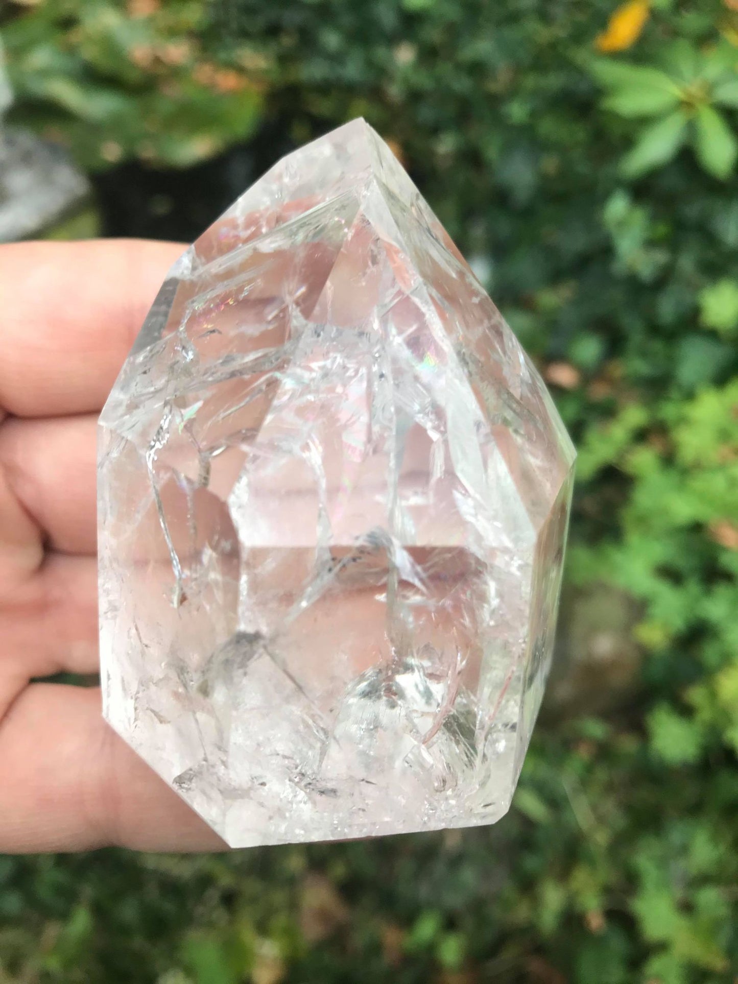 Fire & Ice Quartz Tower ~ Large