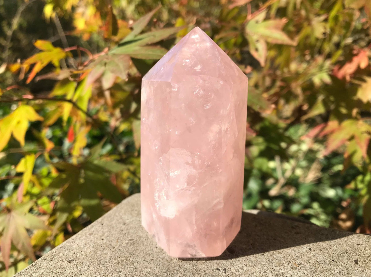 Rose Quartz Tower ~ Large